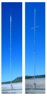 Hustler BTV 4/5/6-Band Vertikal-Antennen, 80-10m